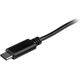 Kabel USB StarTech USB-C - USB-C 1 m Czarny (USB2CC1M)