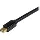 Kabel StarTech DisplayPort Mini - HDMI 5m czarny (MDP2HDMM5MB)