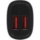 Ładowarka StarTech 2x USB-A 4.8 A  (USB2PCARBKS)