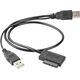 Kieszeń Gembird USB do Slim SATA SSD/DVD (A-USATA-01)