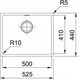 Zlewozmywak Franke Sirius SID 110-50 Tectonite onyx (125.0331.034)