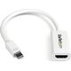 Adapter AV StarTech DisplayPort Mini - HDMI biały (MDP2HD4KSW)