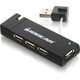 HUB USB IOGear 4x USB-A 2.0 (GUH285W6)