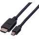 Kabel Roline DisplayPort Mini - HDMI 2m czarny (11.04.5791)