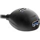 HUB USB InLine 2x USB-A 3.0 (35651)