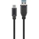 Kabel USB Goobay USB-C - USB-C 2 m Czarny (72216)
