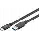 Kabel USB Goobay USB-C - USB-C 2 m Czarny (72216)