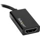 Adapter AV StarTech DisplayPort - HDMI czarny (DP2HD4K60S)