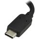 Adapter AV StarTech CDP2HDUCP USB-C - HDMI + USB-C Czarny  (CDP2HDUCP)