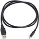 Kabel USB Targus USB-A - USB-C 1 m Czarny (ACC926EU-50)