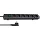 Listwa zasilająca Brennenstuhl Comfort-Line 6 gniazd 2 m czarna (1153300100)