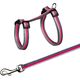 Trixie Szelki dla kota ze smyczą Freshline Spot ,nylon, 27–45 cm/10 mm, 1.20 m
