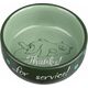 Trixie MISKI CERAMICZNE DLA KOTA Thanks for Service, 0.3 l/o 11 cm