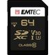Karta Emtec Speedin Pro SDXC 64 GB Class 10 UHS-I/U3 V30 (ECMSD64GXC10SP)