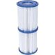Bestway Wkład do pompy filtrującej 1249L 58381 8x9cm Typ I 2szt. (58093)