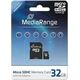 Karta MediaRange MicroSDHC 32 GB Class 10 UHS-I  (MR959)