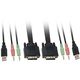 Przełącznik LevelOne 2-PORT USB DVI KVM SWITCH