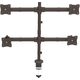 StarTech Uchwyt biurkowy na 4 monitory 13" - 27'' (ARMQUAD)