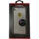 Ferrari Etui hardcase iPhone 7 transparent czarny (FEHCRFP7BK)