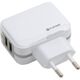 Ładowarka Platinet PLCU2W 2x USB-A 3.4 A (PLCU2W)