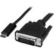 Kabel USB StarTech USB-C - DVI-D 2 m Czarny (CDP2DVIMM2MB)