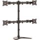 StarTech Stojak biurkowy na 4 monitory 13" - 27" (ARMBARQUAD)