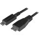 Kabel USB StarTech USB-C - micro-B 0.5 m Czarny (USB31CUB50CM)
