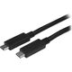 Kabel USB StarTech USB-C - USB-C 2 m Czarny (USB315CC2M)