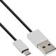 Kabel USB InLine USB-A - microUSB 1 m Czarny (31710I)