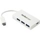 HUB USB StarTech 1x USB-C  + 3x USB-A 3.0 (HB30C3A1CFBW)