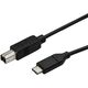 Kabel USB StarTech USB-C - USB-B 3 m Czarny (USB2CB3M)