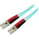 StarTech Patchcord światlowodowy, LC- LC, OM4, 3m (450FBLCLC3)