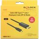 Kabel USB Delock USB-C - DisplayPort 2 m Czarny (85256)