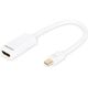 Adapter AV Digitus DisplayPort Mini - HDMI biały (DB-340404-001-W)