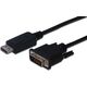 Kabel Digitus DisplayPort - DVI-D 2m czarny (DB-340301-020-S)