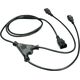 Kabel zasilający Lindy typu Y, 1xIEC320 C14 - 2xIEC320 C13, 2m (30039)
