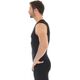 Brubeck Koszulka męska bez rękawów COMFORT WOOL czarna r. XL (SL10160)