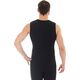 Brubeck Koszulka męska bez rękawów COMFORT WOOL czarna r. XXL (SL10160)