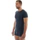 Brubeck Koszulka męska z krótkim rękawem COMFORT WOOL granatowa r. M (SS11030)