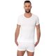 Brubeck Koszulka męska z krótkim rękawem Comfort Cotton biała r. M (SS00990A)