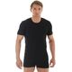 Brubeck Koszulka męska z krótkim rękawem Comfort Cotton czarna r. XXL (SS00990A)