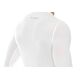 Brubeck Koszulka unisex z długim rękawem biała r. M (LS10850)