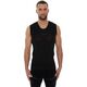 Brubeck Koszulka męska base layer bez rękawów czarna r. M (SL10100)