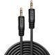 Kabel Lindy Jack 3.5mm - Jack 3.5mm 0.2m czarny (35640)