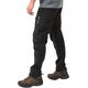 Milo Spodnie trekkingowe męskie Brenta Black r. S