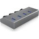 HUB USB Icy Box 4x USB-A 3.0 (IB-HUB1405)