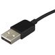 Adapter AV StarTech DVI-D - DisplayPort + USB-A czarny (DVI2DP2)