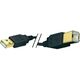 Kabel USB Inakustik USB-A - USB-B 1 m Czarny (01070001)
