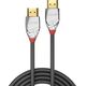 Kabel Lindy HDMI - HDMI 0.5m srebrny (37870)