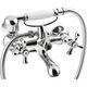 Bateria wannowa Invena Roma ścienne chrom (BW-21-00S-L)